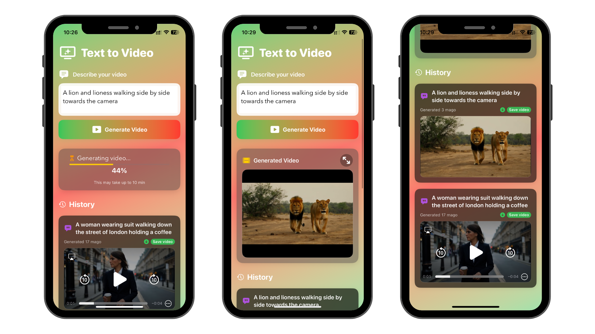 AI Text To Video screenshots